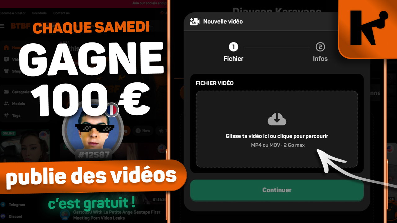 Gagne 100€ chaque Samedi