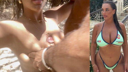 Alanna Pow BG Titjob Rápido e Ejac Vídeo Pornô Vazado Borntobefuck