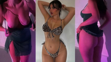 Anawhiterose Hot Blue Nightie Stripshow Nude Video Leaks Borntobefuck