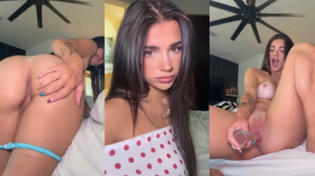 Arikytsya Nude Masturbation Matinale avec Gode et Vibromasseur Vidéo Leaks Borntobefuck