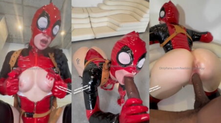 Auhneesh Nicole BG Deadpool Cosplay Video Porno Leaks Borntobefuck