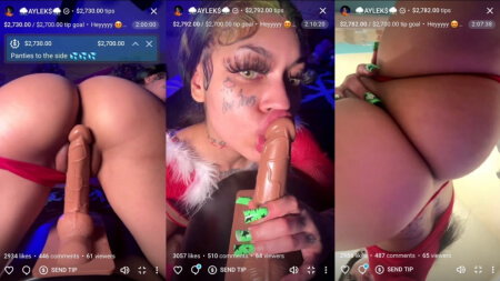 Ayleks Big Dildo Play Onlyfans Liveshow Video Leaks Borntobefuck