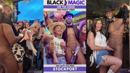 Blackmagic Stockport Show Despedida de Solteira Strip Vídeo Pornô Vazado Borntobefuck