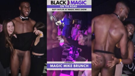 Blackmagicmodel Magic Mike Brunch Show à Coventry BBC Interracial Vidéo Porno Leaks Borntobefuck