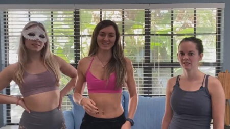 Bryce Adams Sextape Strap On Lesbians Threesome with Chloe Mae and Cheerleaderkait Porn Video Leaks Borntobefuck