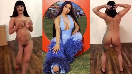 Cardi B Full Naked Body Show Teasing Video Leaks Borntobefuck