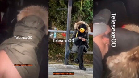 Hombre Francés Loco en Coche Folla a Mujer Hijab Esperando su Autobús Porn Beurette Vídeo Filtraciones Borntobefuck