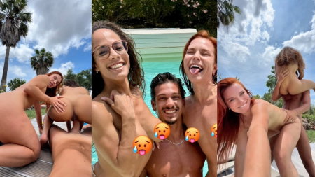 Diana Lawrence Sextape Dreier mit Clemence Audiard und Joe Di Marco Porn Video Geleakt Borntobefuck