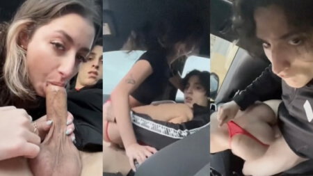 Gattouz0 with Brunette Skinny Porn Fucked on Car Video Leaks Borntobefuck