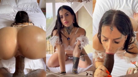 Laetitia Versace Rough Sex with Troy Francisco Goth BBC Porn Video Leaks Borntobefuck