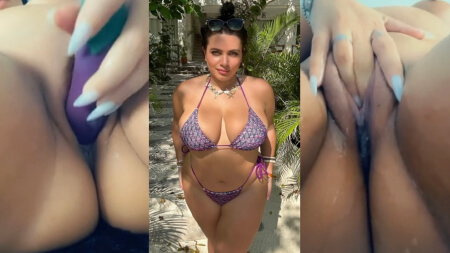 LauraB974 Plug Anal e Melanzana Dildo Masturbazione Video Leaks Borntobefuck