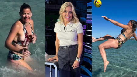Laure Boulleau Nude Flashing Tits in Vacation Video Leaks Borntobefuck