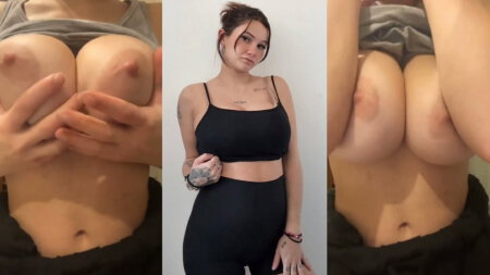Manon_Chrd Crop Top Gris Strip Nude Vidéo Leaks Borntobefuck