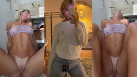 Mathilde Tantot Muestra su Coño Nude Petite Porn Rubia Vídeo Filtraciones Borntobefuck