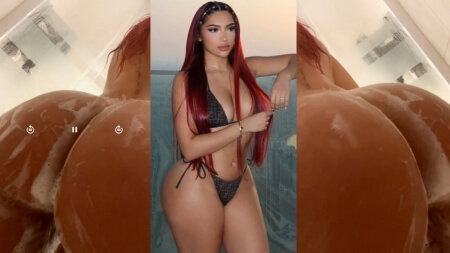 Mel Popss Chuveiro Bunda Nua Teasing Nude Vídeo Vazado Borntobefuck