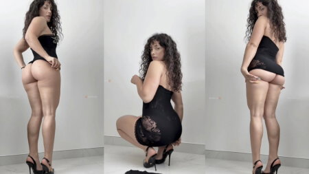 Melimtx Hot Robe Noire Strip Porn Gros Cul Big Booty Vidéo Leaks Borntobefuck