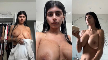 Mia Khalifa Se Arrume com Ela Durante 20 Minutos Nude Vídeo Vazado Borntobefuck