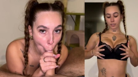 Poetryandcherry Onlyfans Hot Schwarze Dessous Big Tits und Blowjobs Porn Geleakte Videos Borntobefuck