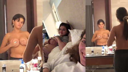 Selena Gomez GG Aperto de Peitos no Quarto do Hotel Nu Vídeos Vazados Borntobefuck