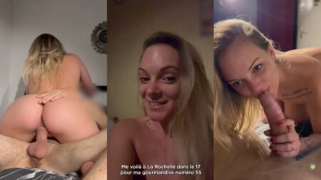 Tiffany Leiddi Gourmandise N55 Jeremy de La Rochelle (17) Sextape Vidéo Leaks Borntobefuck