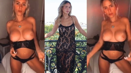 Virginie Conte Nu Loira Peituda Hot Lingerie Negra Strip Vídeos Vazados Borntobefuck
